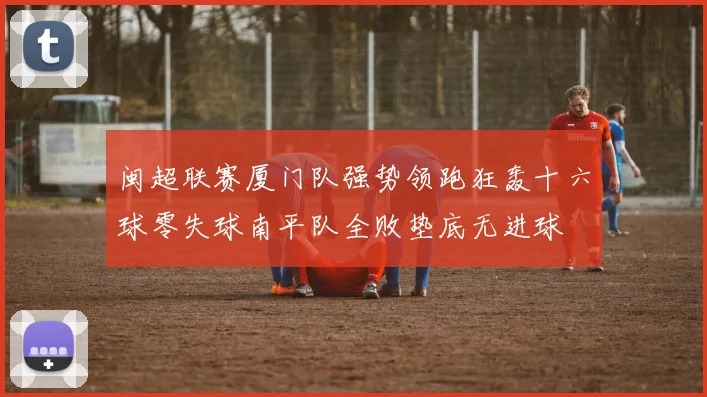 闽超联赛厦门队强势领跑狂轰十六球零失球南平队全败垫底无进球